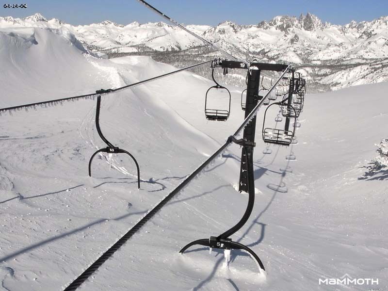 Skiing In Mammoth