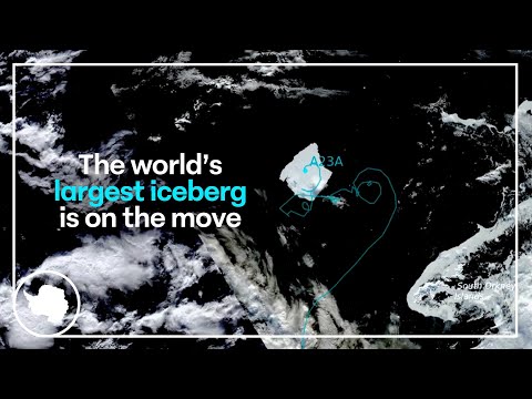 A23a megaberg escapes after months in ocean vortex | British Antarctic Survey