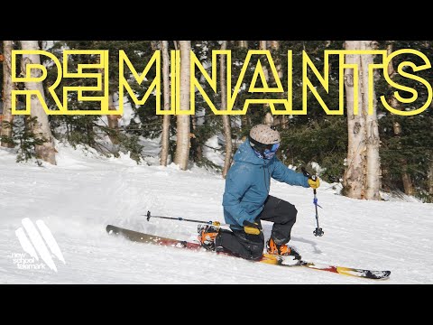 remnants (telemark skiing 2022)