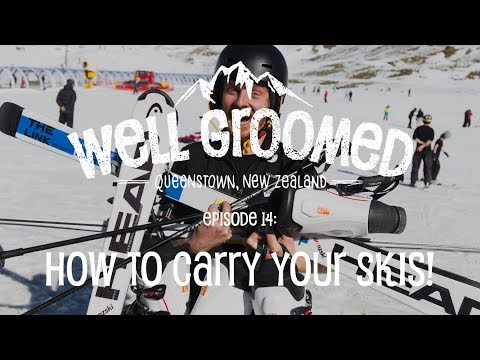 HOW TO CARRY YOUR SKIS! | Well Groomed Episode 14