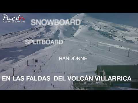 INVIERNO VOLCAN VILLARRICA PUCÓN - CHILE