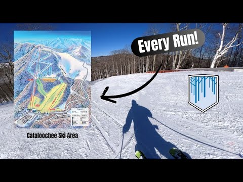 A Tour of Cataloochee Ski Area - Every Run POV!