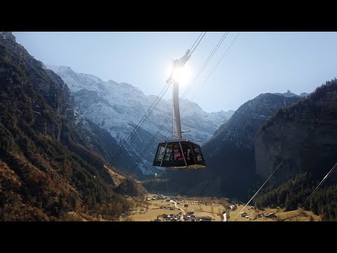 Garaventa - Bau der steilsten Pendelbahn der Welt - 85-ATW Stechelberg-Mürren (2024)