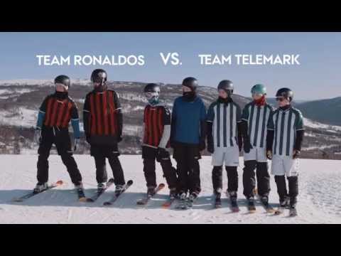 Skiing and football – what could possibly go wrong?