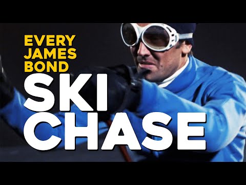 James Bond 007 | EVERY SKI CHASE