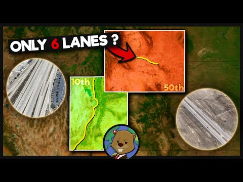 What&#039;s Every US State&#039;s Widest Interstate?