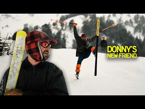 Will new skis help Donny Pelletier become a better skier?
