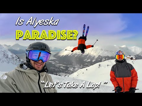 How is this possible? Skiing with Kai Jones in paradise #ski #skiing #backflip