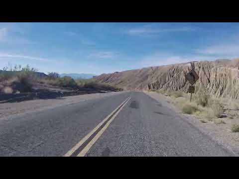 Entering Death Valley via Emigrant Canyon Road CA
