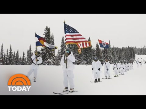 Meet The Skiing Soldiers Of The 10th Mountain Division | TODAY