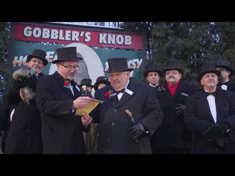 Groundhog Day: Watch Punxsutawney Phil&#039;s prediction | 2017