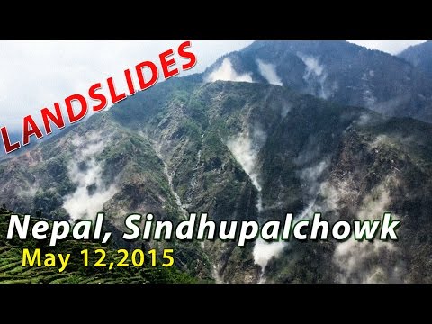 Landslides in Nepal, Sindhupalchowk - May 12 2015