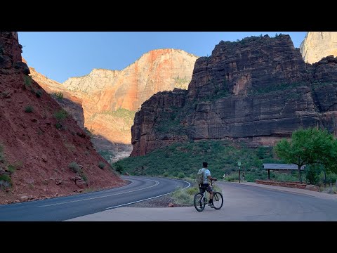 The Absolute Best Way To See Zion National Park! Biking Down Zion Canyon Scenic Drive