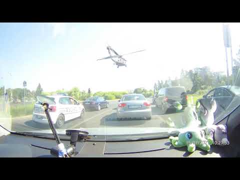 US Helicopter forced landing in Central Bucharest!