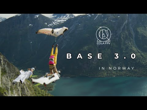 BASE 3.0 IN NORWAY : COLA FPV WINGSUIT &amp; CINECAM