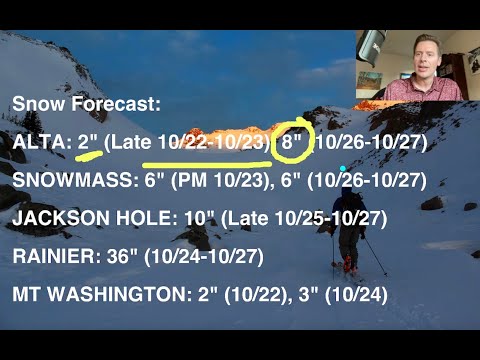 Mountain Weather Update 10/21, Meteorologist Chris Tomer