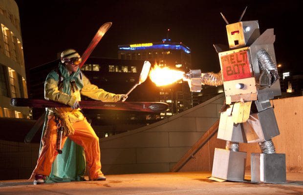 Melt Bot, Daryn Edmunds, Jesse Bryan, Michael Brown Photo, Downtown SLC, SLC Library