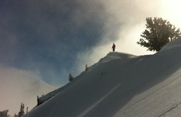 Hannah Whitney, Kyle Sul, Blizzard Athlete, Alta Backcountry, Snowbird Backcountry, Skiing Alta, Skiing Snowbird