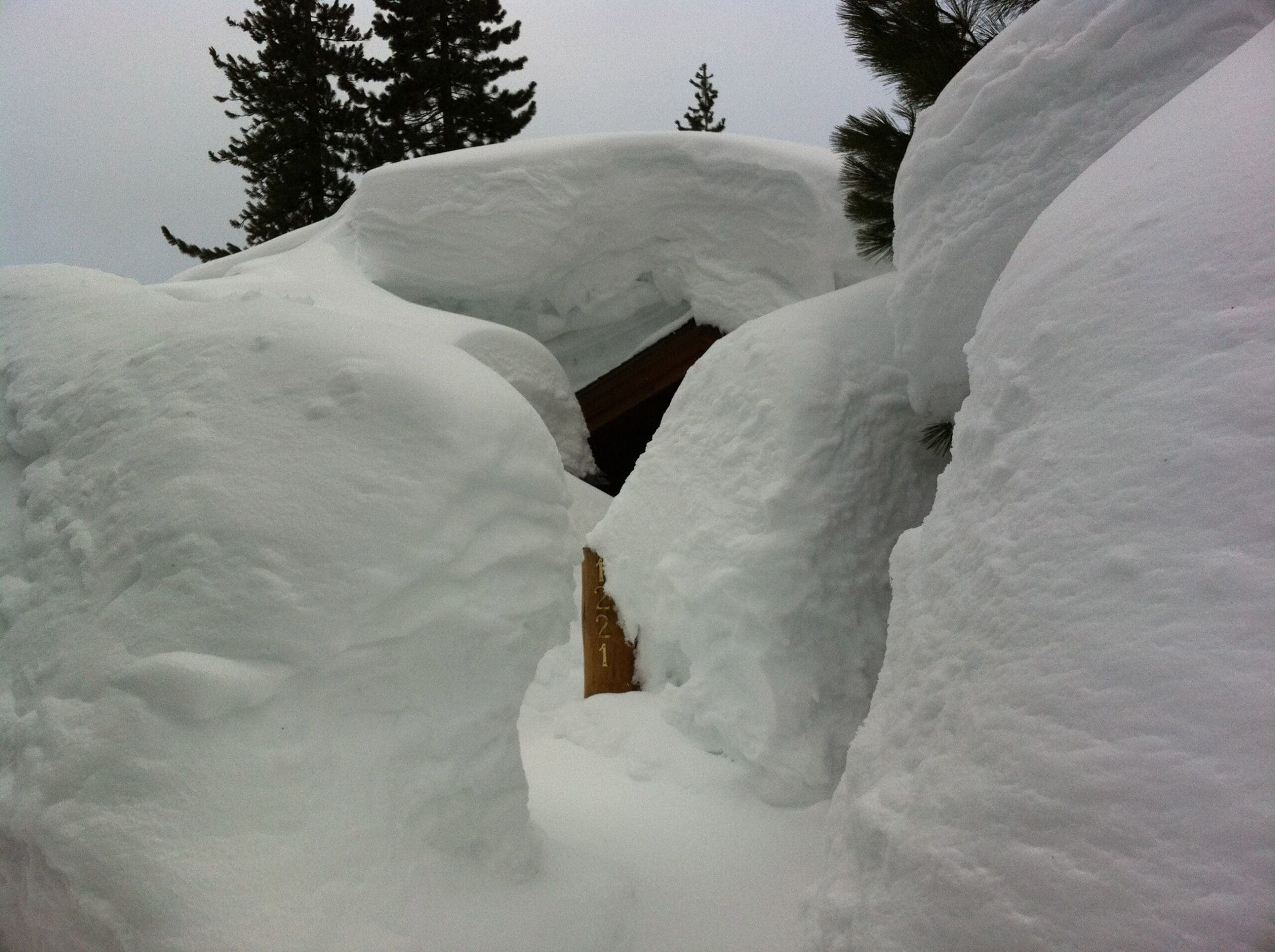 buried home