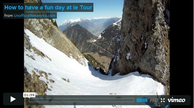 screen capture of video