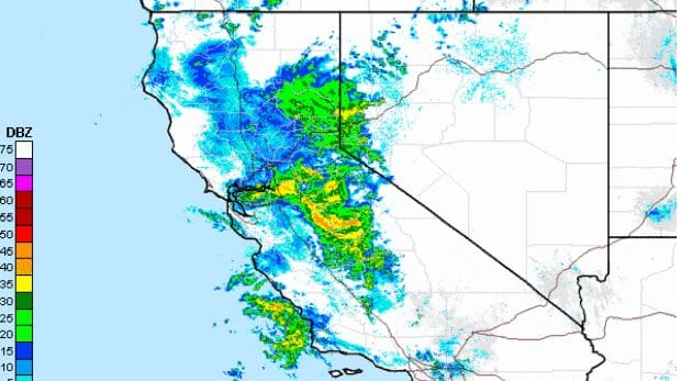 california snow storm in June