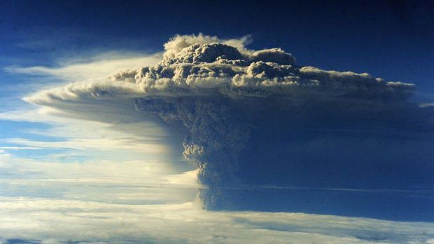 volcano puyehue chile june 2011