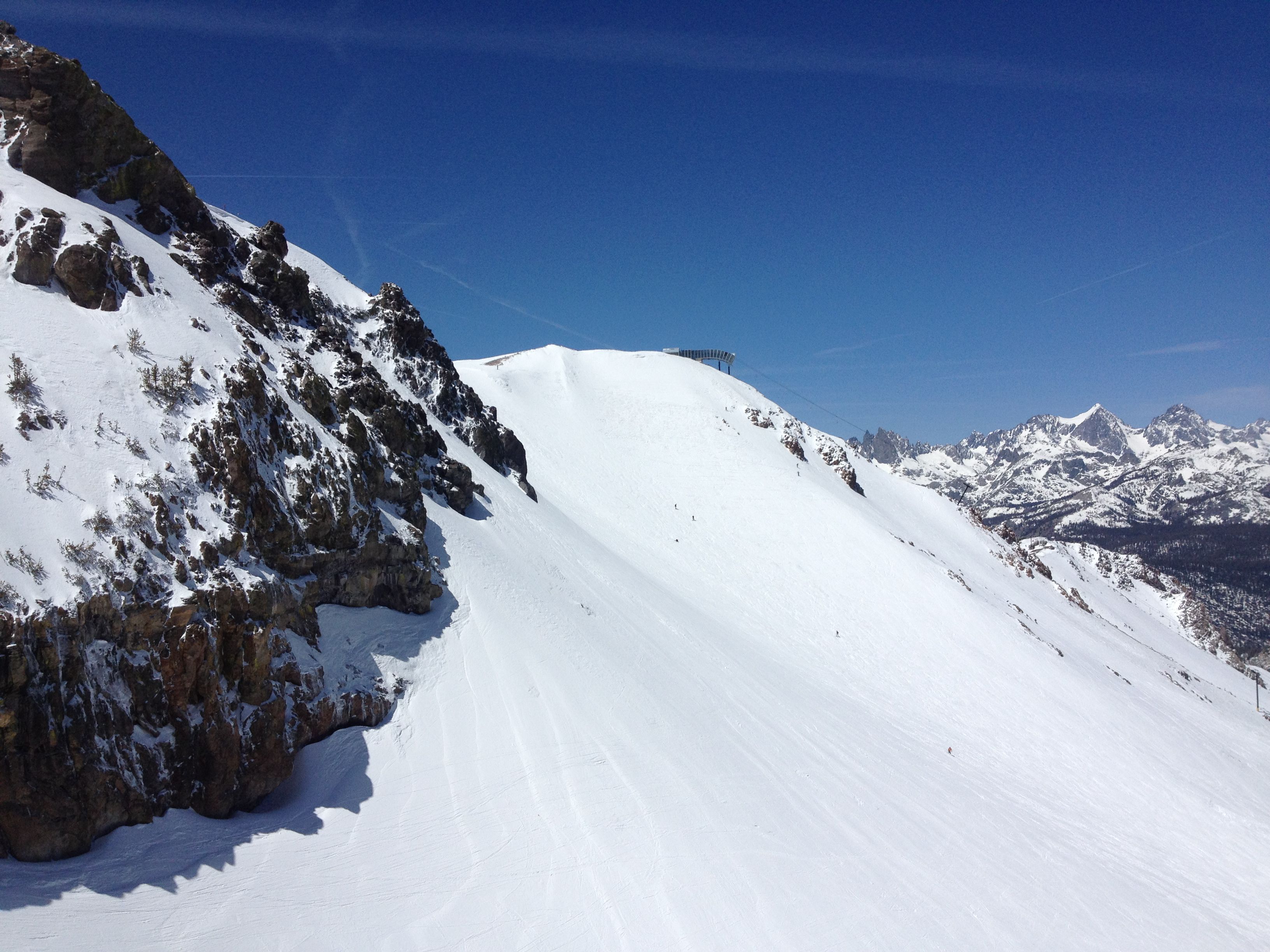 Cornice Bowl Chair 23 spring skiing and snowboarding snow