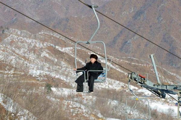 Kim Jong Un, skiing, dictator, ski resort