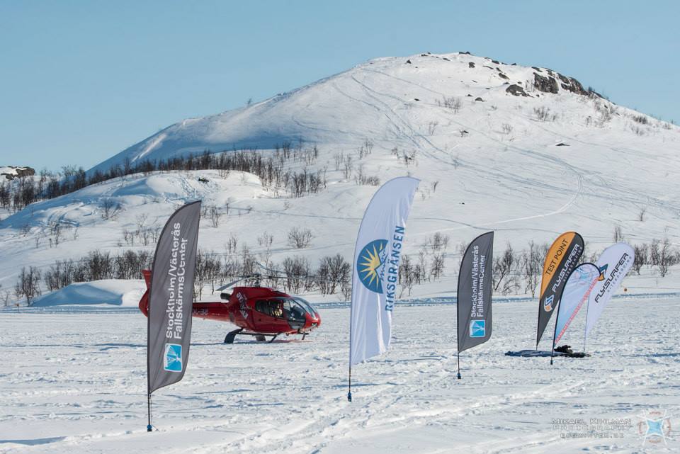 Riksgränsen, refugees, skiing