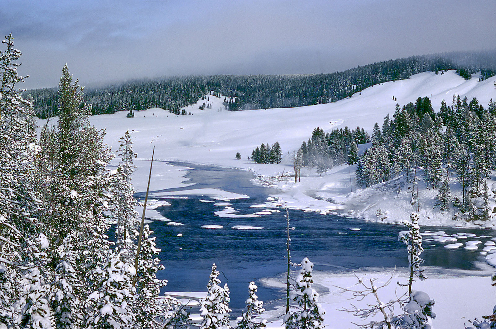 Yellowstone, Road, Closure