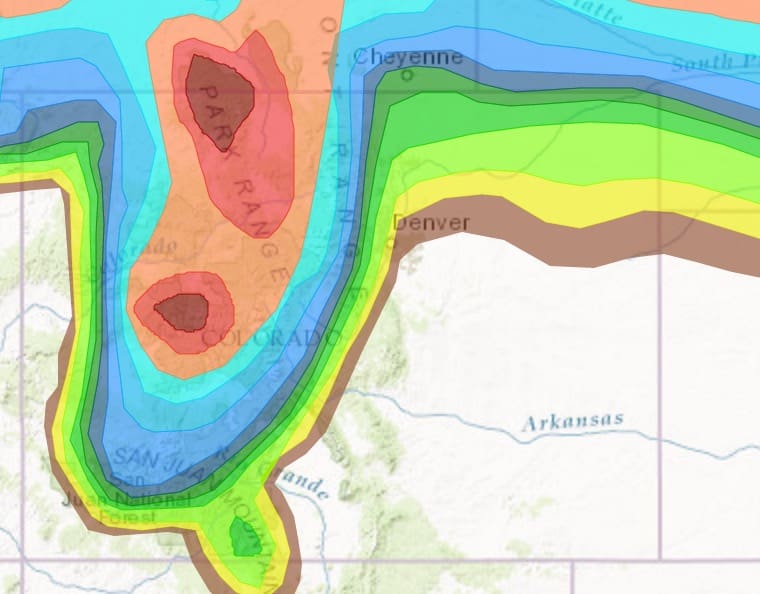 NOAA: Winter Storm Warning Issued For Northern/Central Colorado | Up To ...