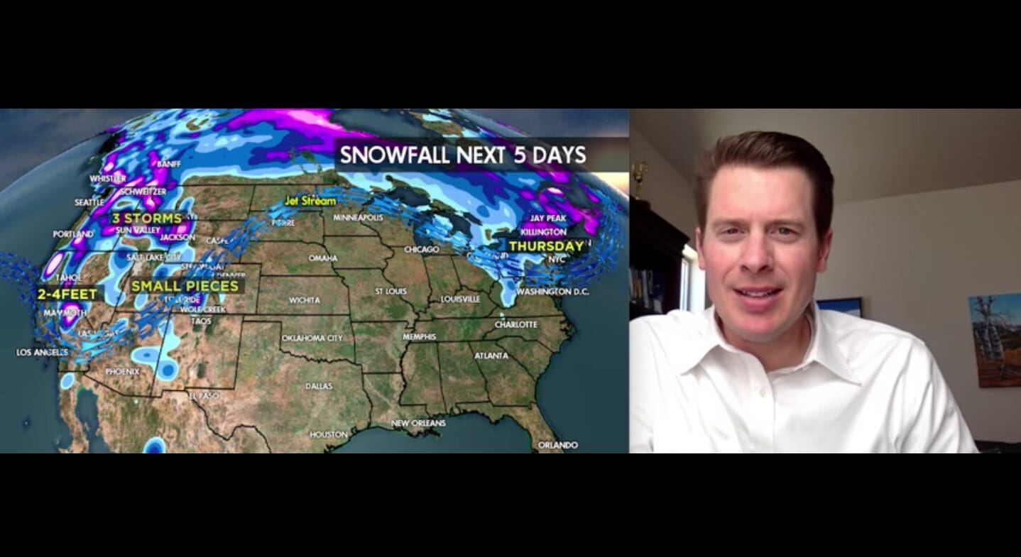 WEATHER REPORT: Where Will It SNOW The Most In The Next 5 Days ...