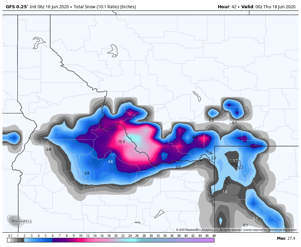 NOAA: Winter Storm Warning For Idaho and Montana (12-15" of SNOW ...