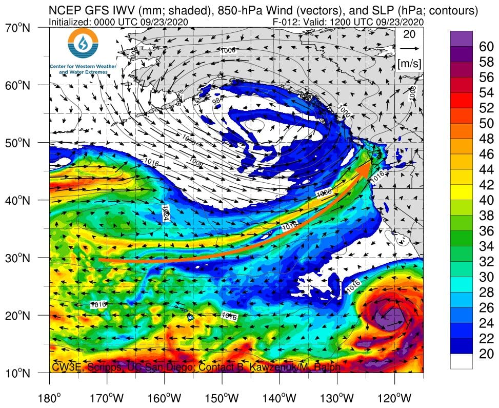 The First Atmospheric River Event Of The Season Is Here - Unofficial ...