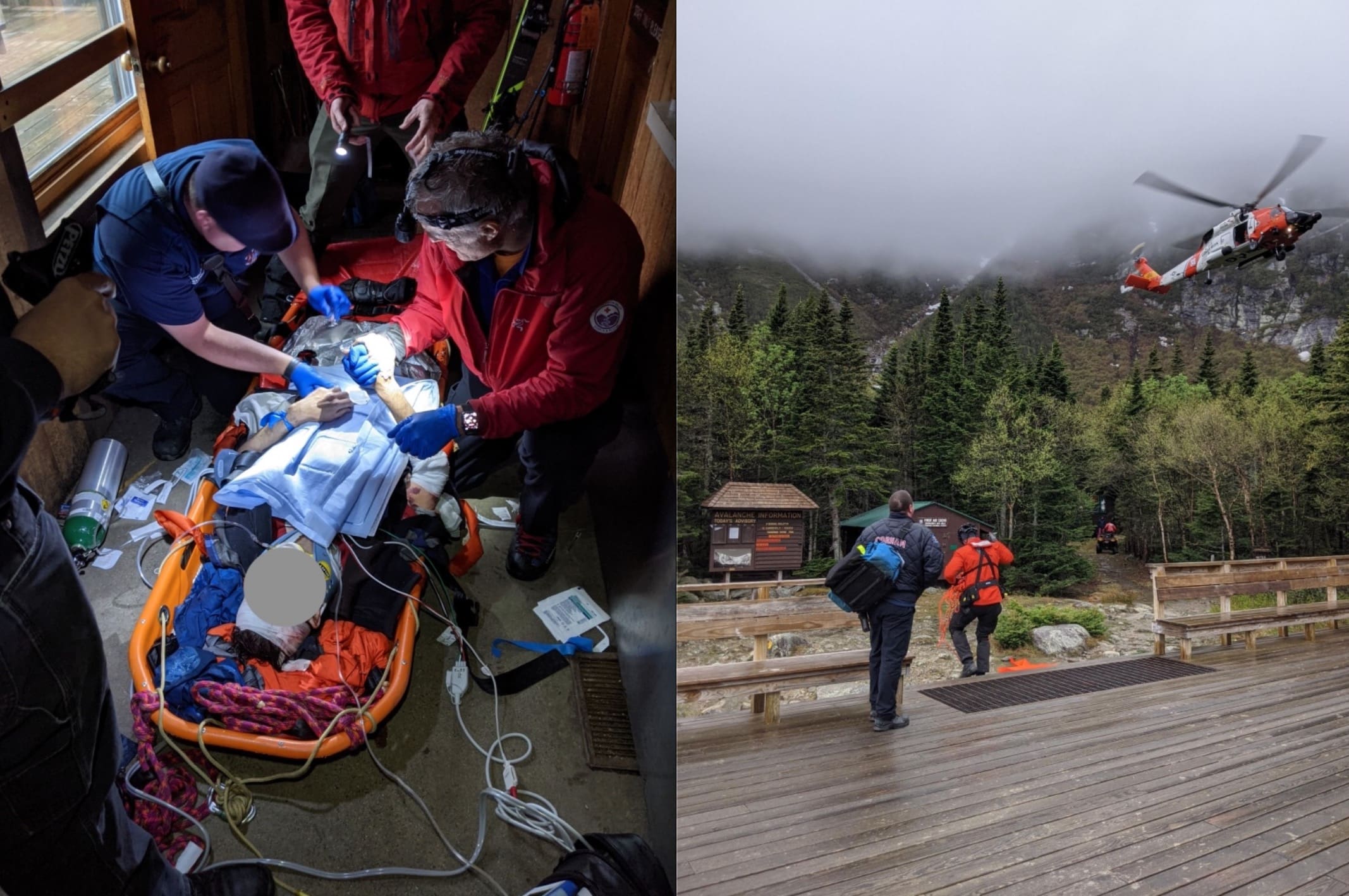 Tuckerman Ravine Lunch Rocks Tuckerman Ravine Skier Airlifted After Falling Down 35° Slope Into ...
