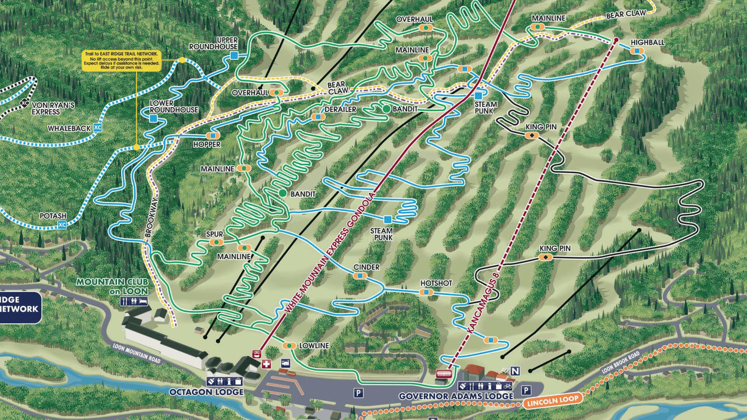 Loon Mountain Summer Update: Seven Brothers and Mountain Biking ...