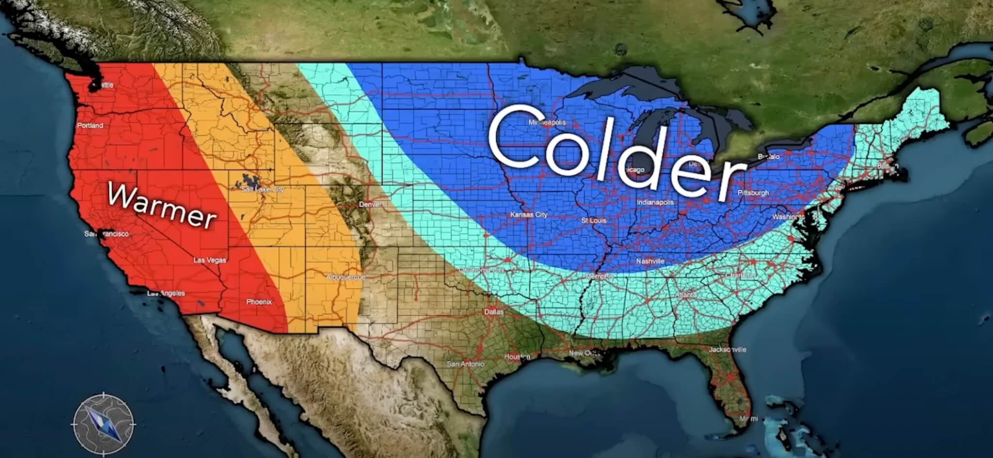 2024 Winter Forecast Map Renee Charline