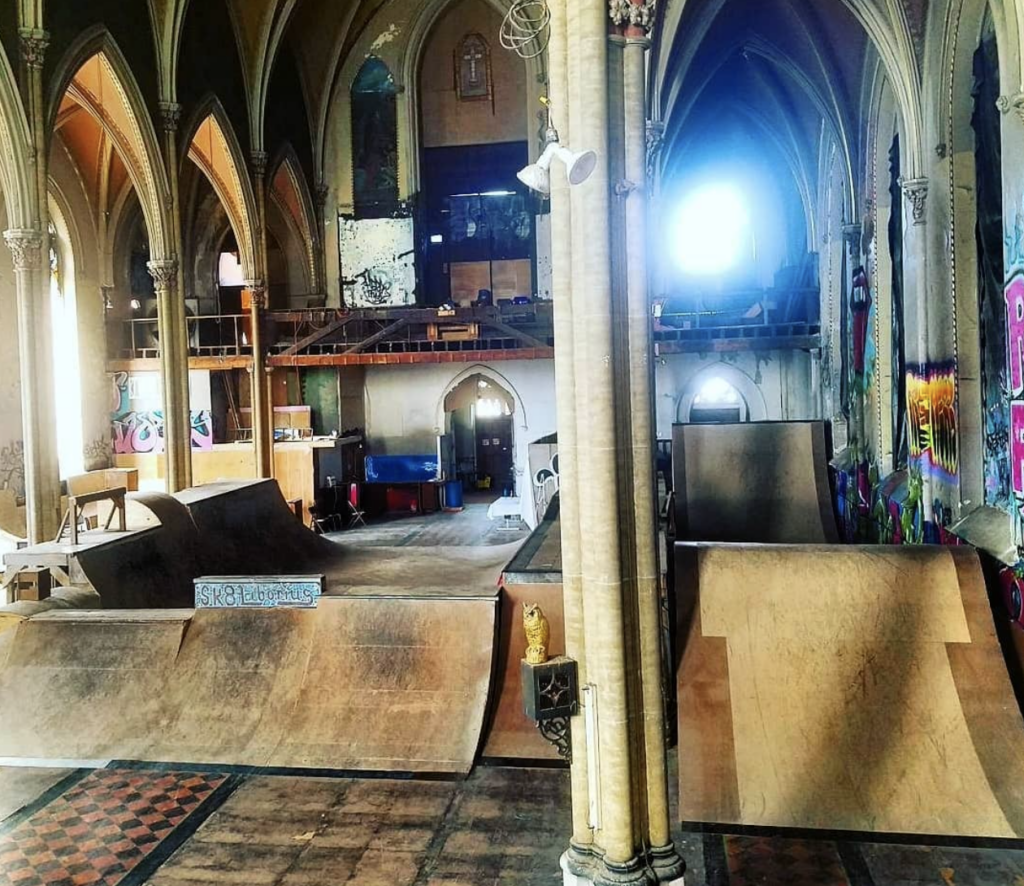 Sk8 Liborius Social Club's Skate Park Cathedral