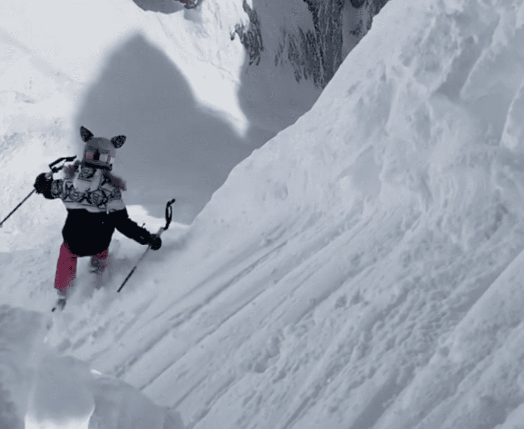 10-Year-Old Girl Shreds Corbet's Couloir