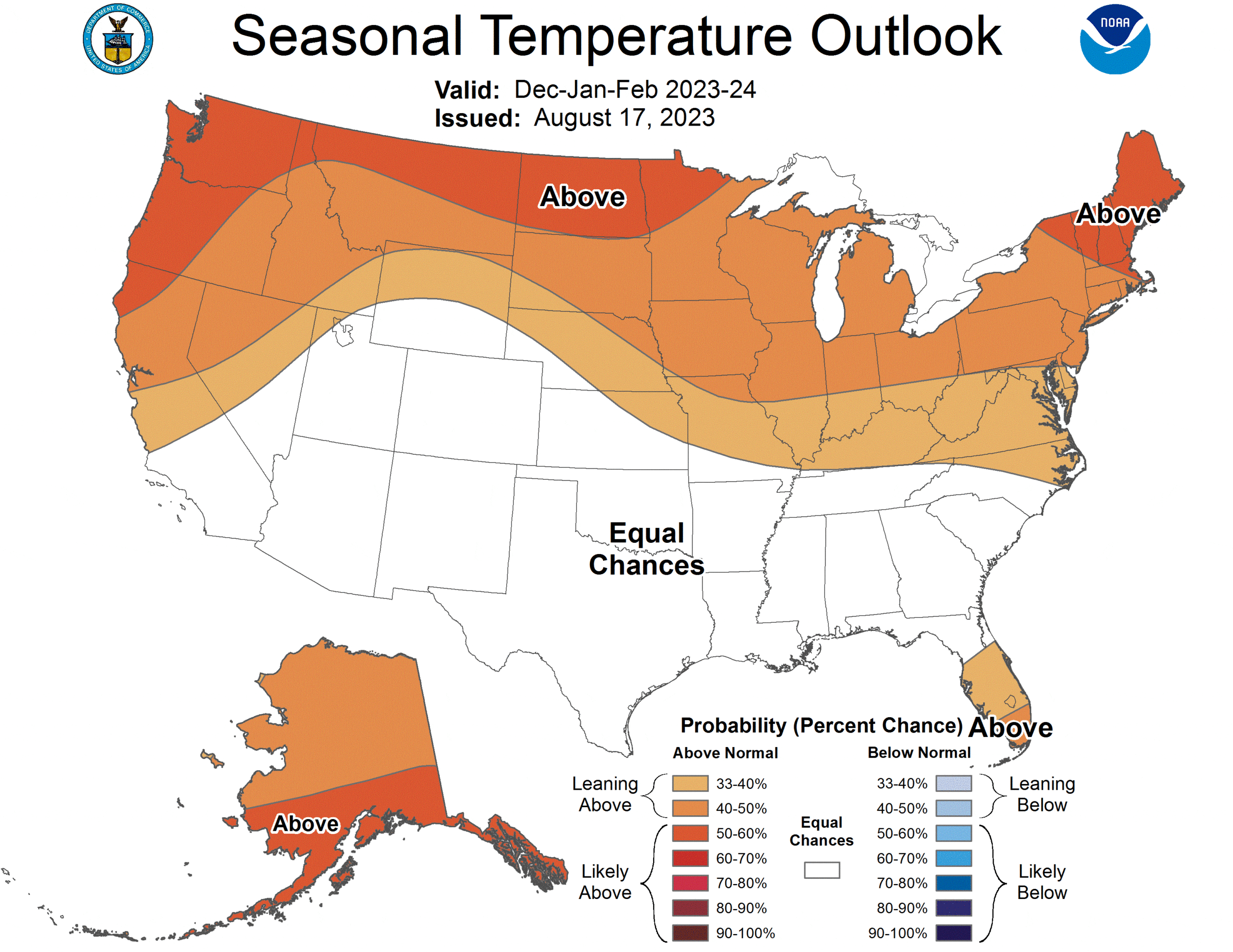 NOAA's 2024 Winter Weather Forecast / Prediction Unofficial Networks