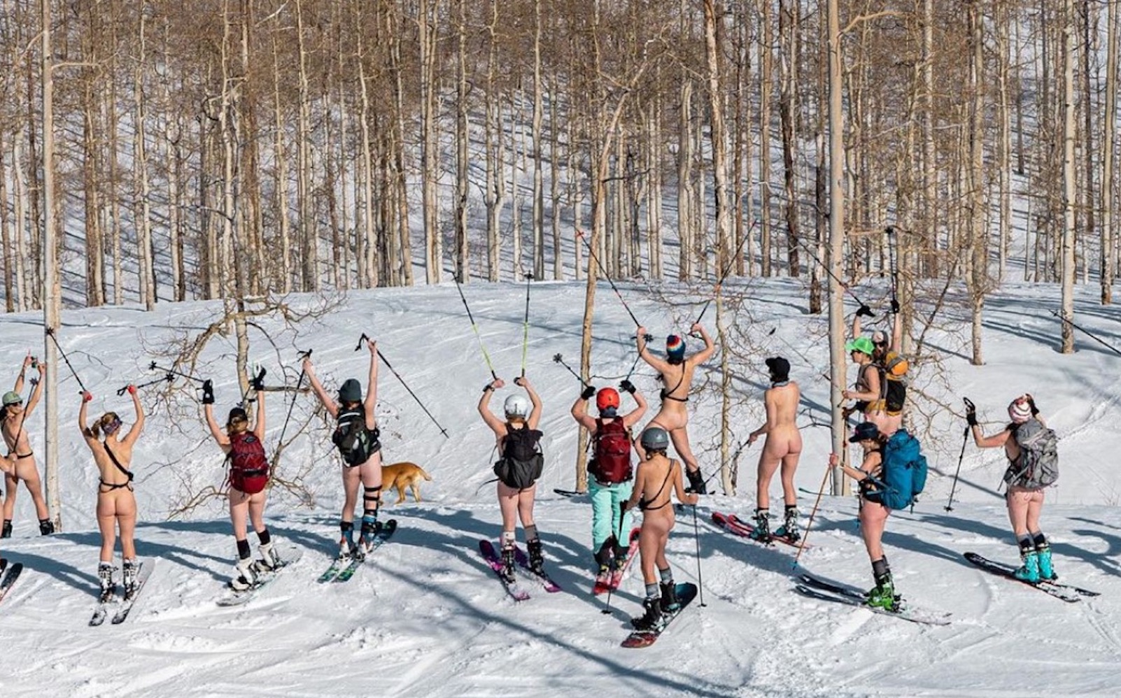 All Female Nude Backcountry Ski Event Finds New Home In Colorado