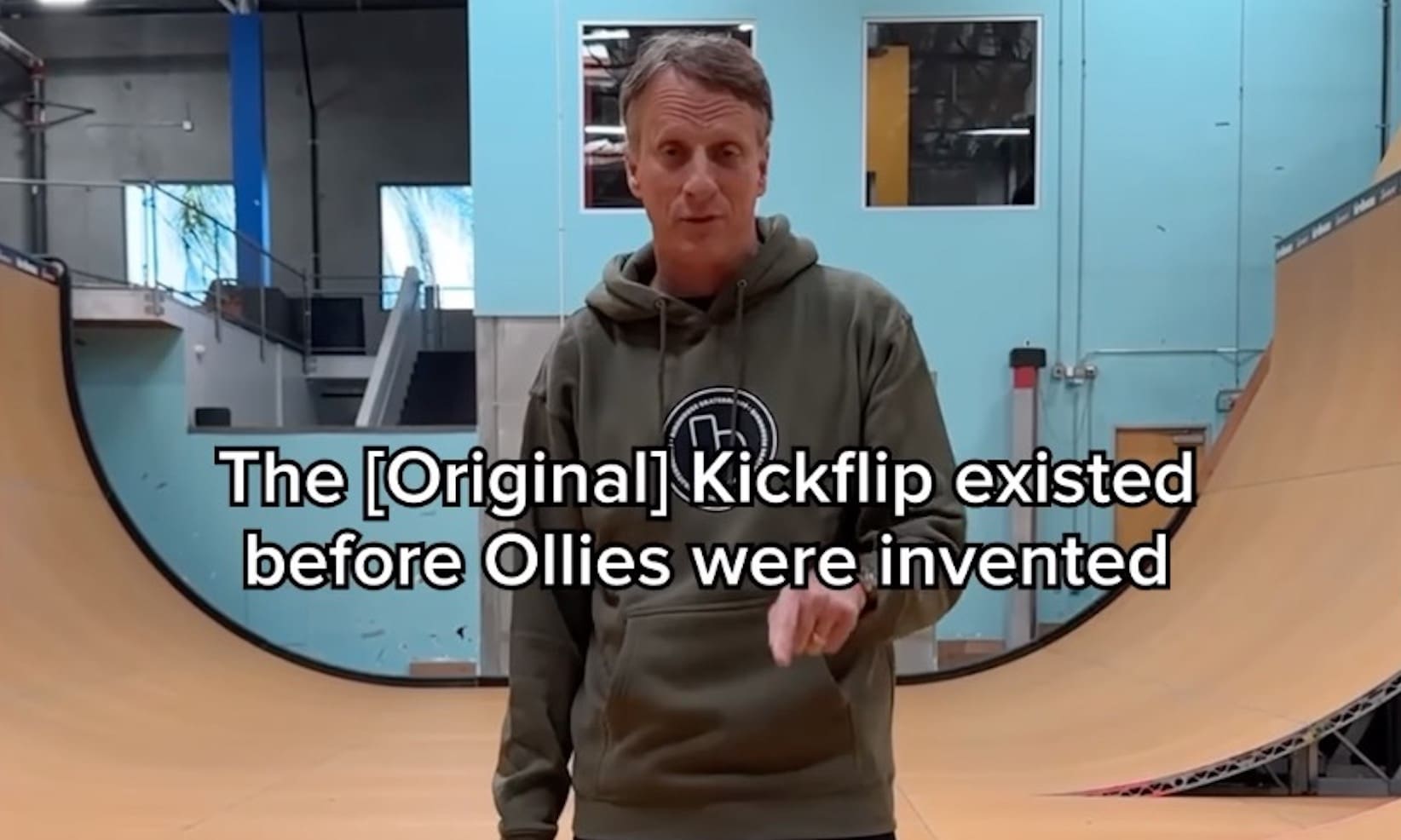 Did You Know Kickflips Came Before Ollies...Tony Hawk Explains