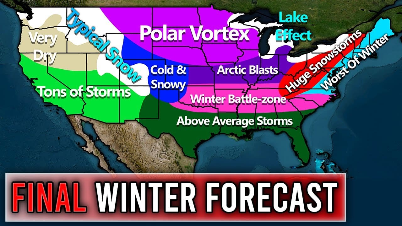 Final Winter Weather Forecast 2023 2024 From Direct Weather