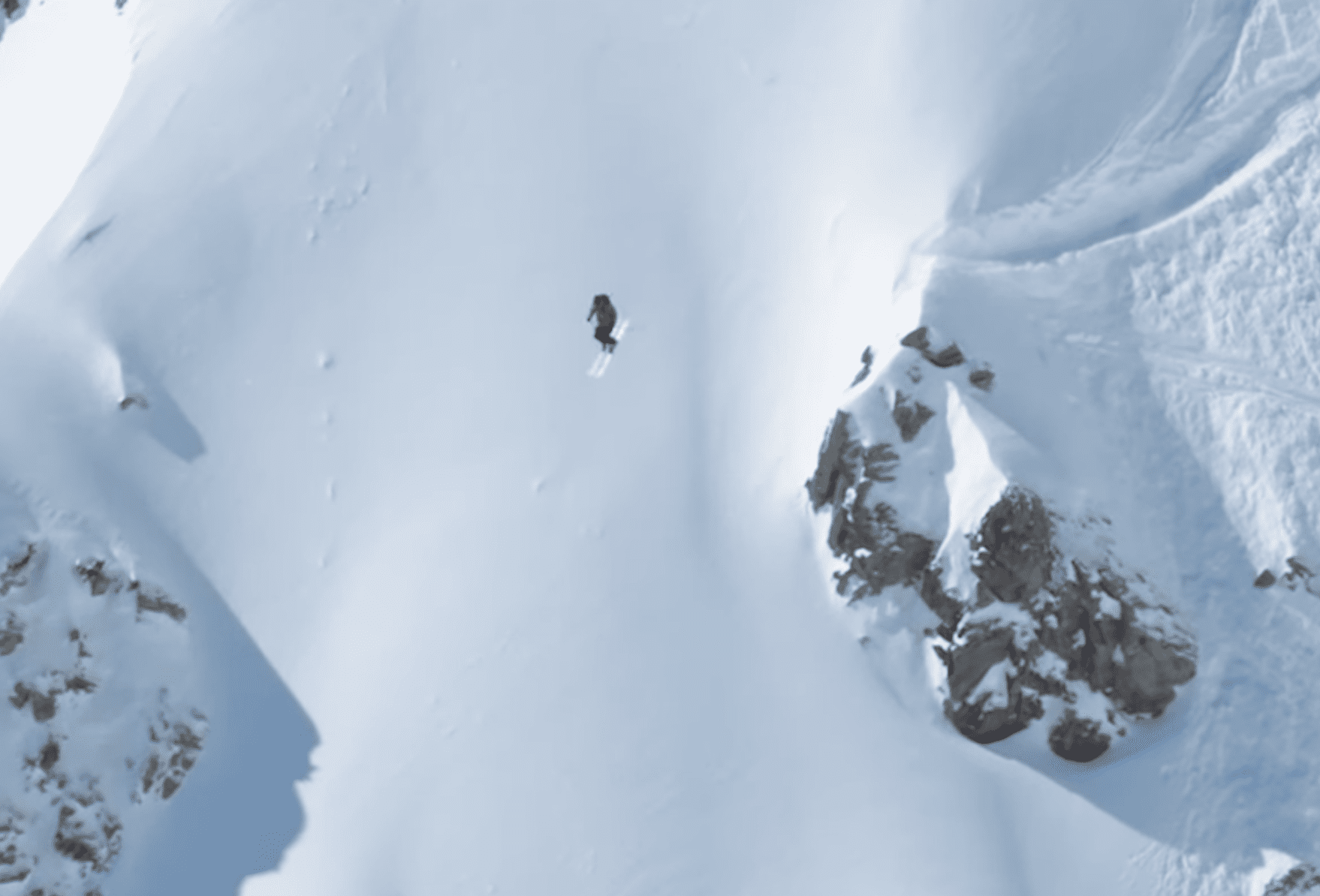 Candide Tosses Gigantic Double Backflip Over Natural Gap @ Tignes Ski ...