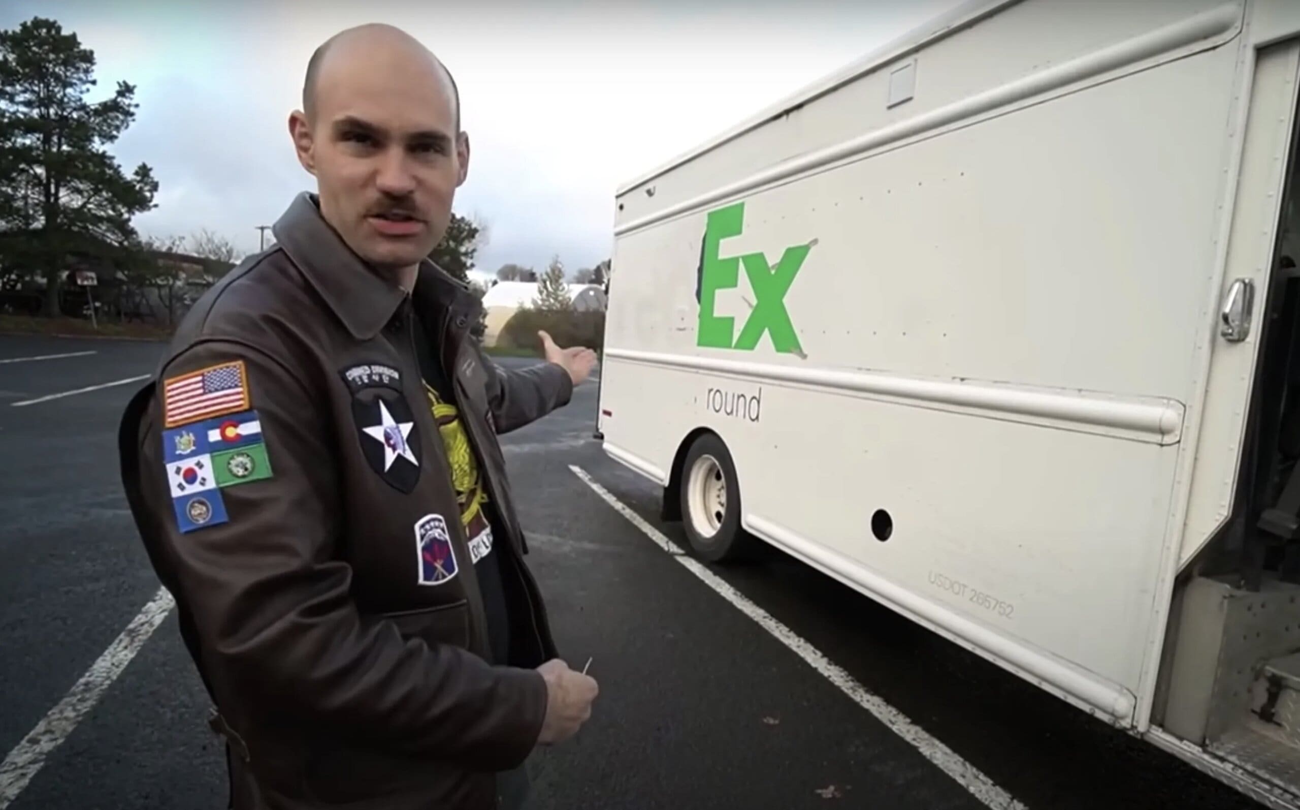 Army Veteran Converts Fedex Truck Into Stealth Tiny Home - Unofficial 