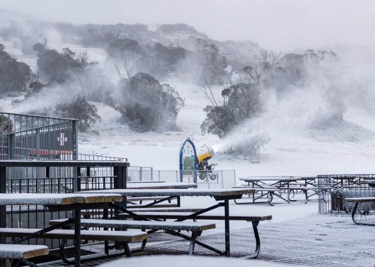 Thredbo Resort snowmaking