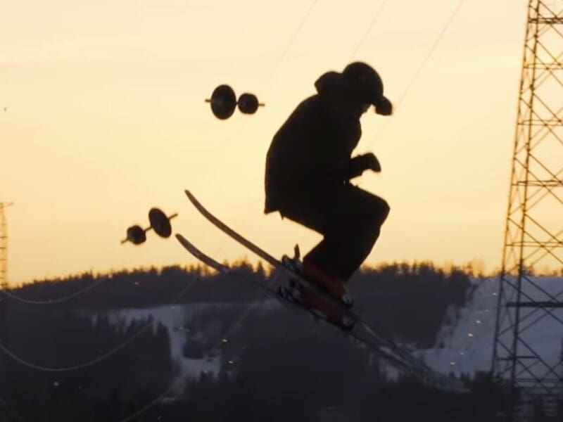 Exploring Newton's laws in skiing.