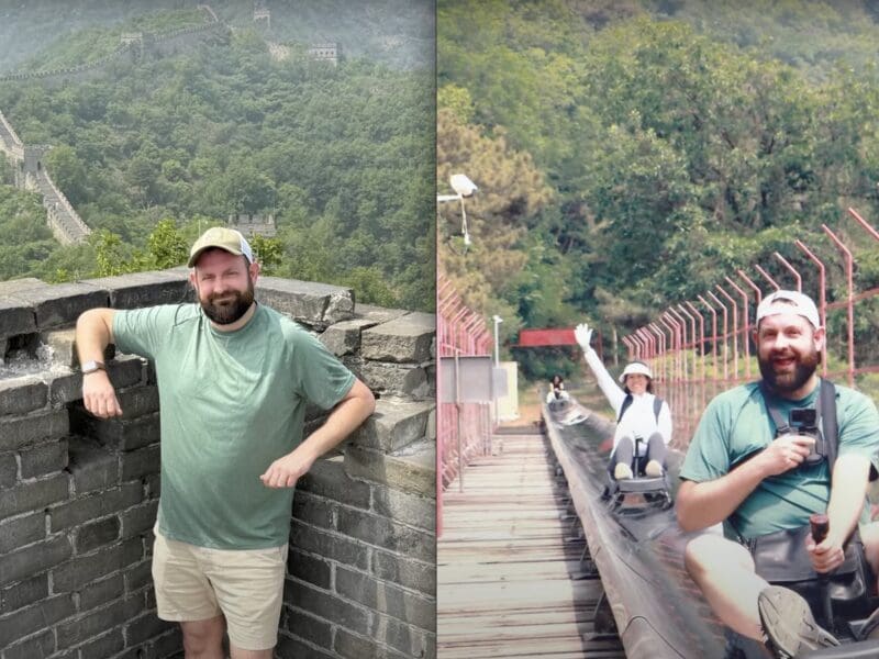 Great Wall of China alpine coaster