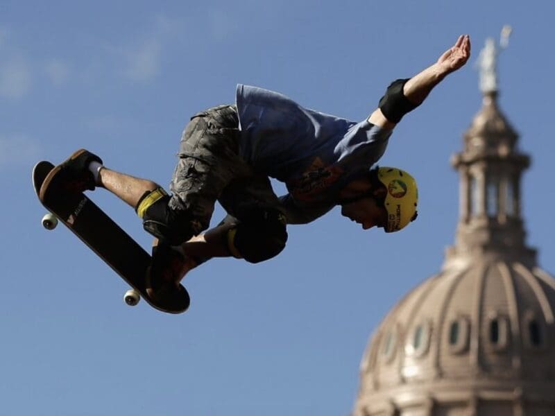 Andy Macdonald Olympic skateboard bid at 50 years old.