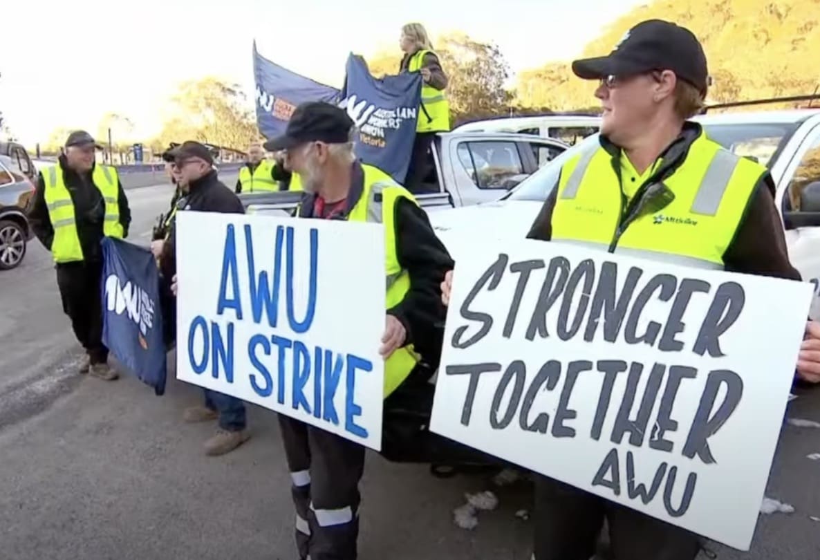 Australian ski resort limited strike.